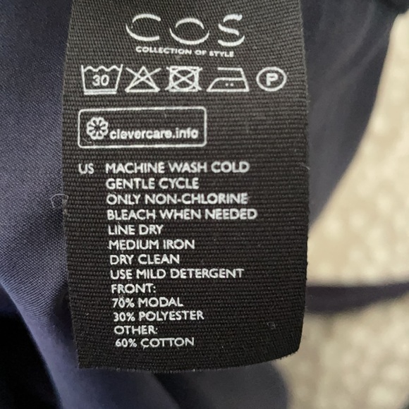 COS size 4 cowl neck top - Picture 6 of 6